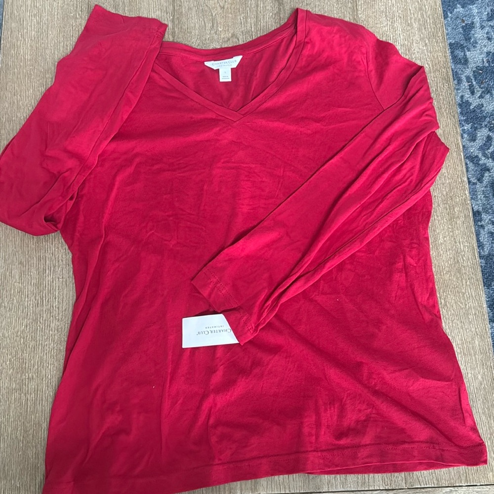 Women’s Long sleeves t shirt size Large NWT